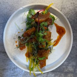 Sticky Pork Belly Bites